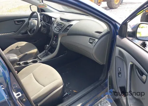 2016 Hyundai Elantra Se from USA, damaged, VIN 5NPDH4AE7GH714118